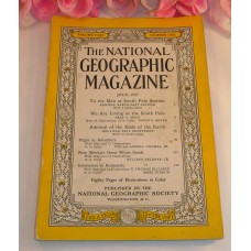 National Geographic Magazine July 1957 Volume CXII No.1 S Pole N Mexico Katmandu